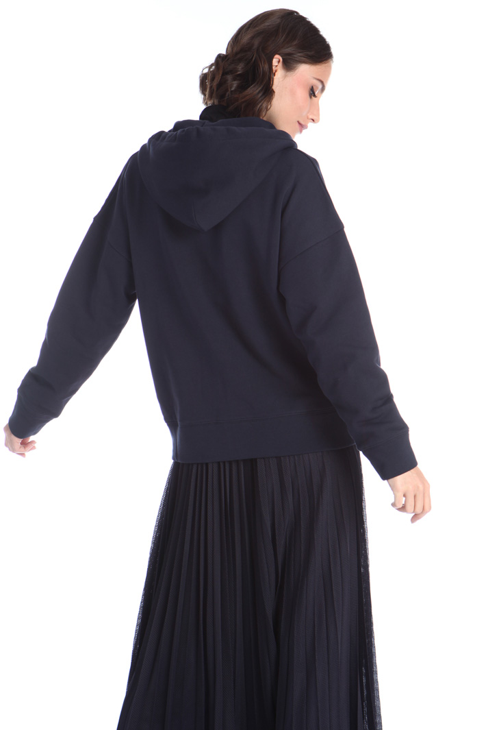 Hooded jersey sweatshirt Intrend Hooded jersey sweatshirt Intrend
