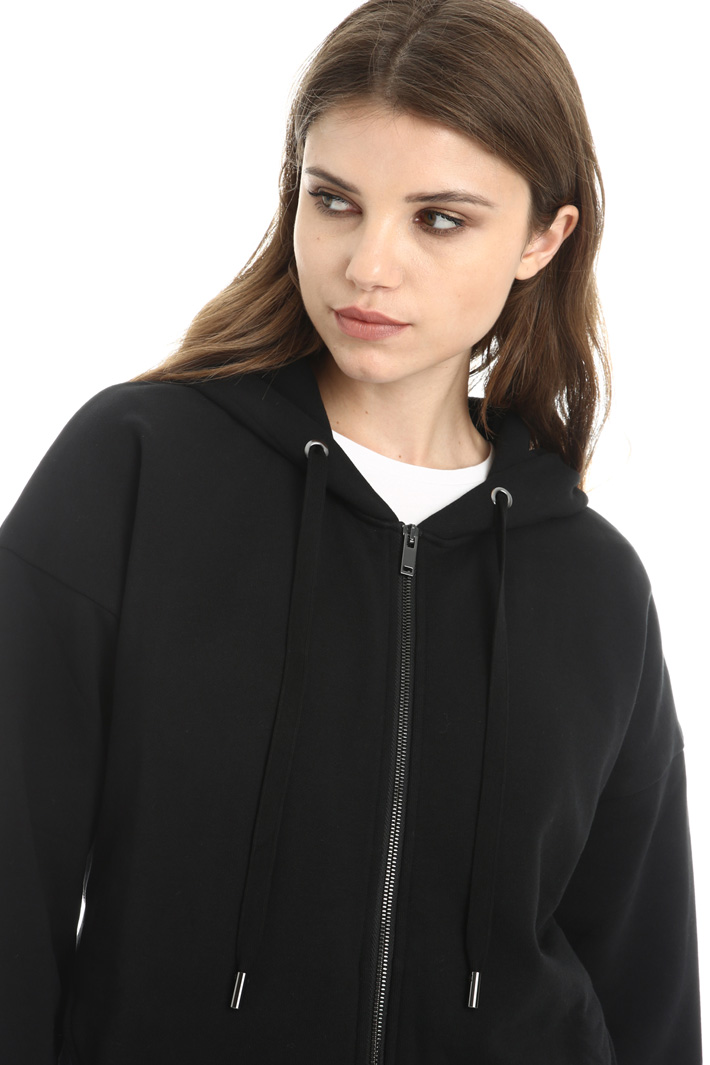Hooded jersey sweatshirt Intrend Hooded jersey sweatshirt Intrend