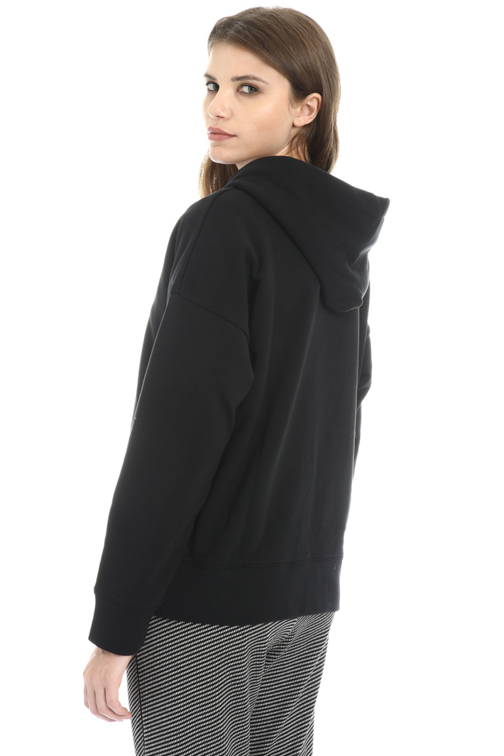 Hooded jersey sweatshirt Intrend Hooded jersey sweatshirt Intrend