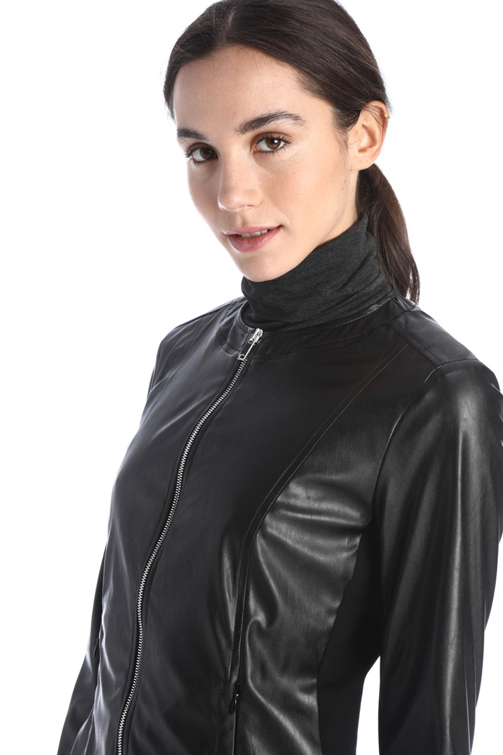 Dual fabric jacket Intrend Dual fabric jacket Intrend