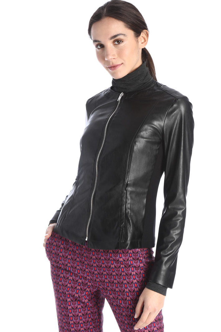 Dual fabric jacket Intrend Dual fabric jacket Intrend