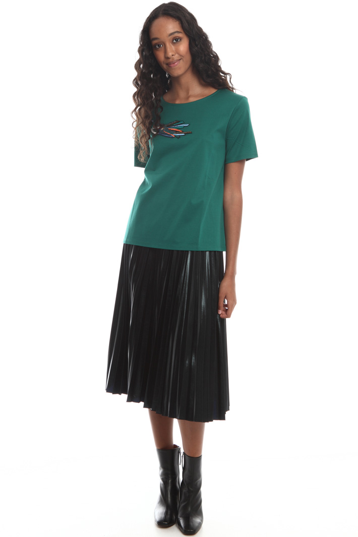 Embroidered T-shirt Intrend Embroidered T-shirt Intrend
