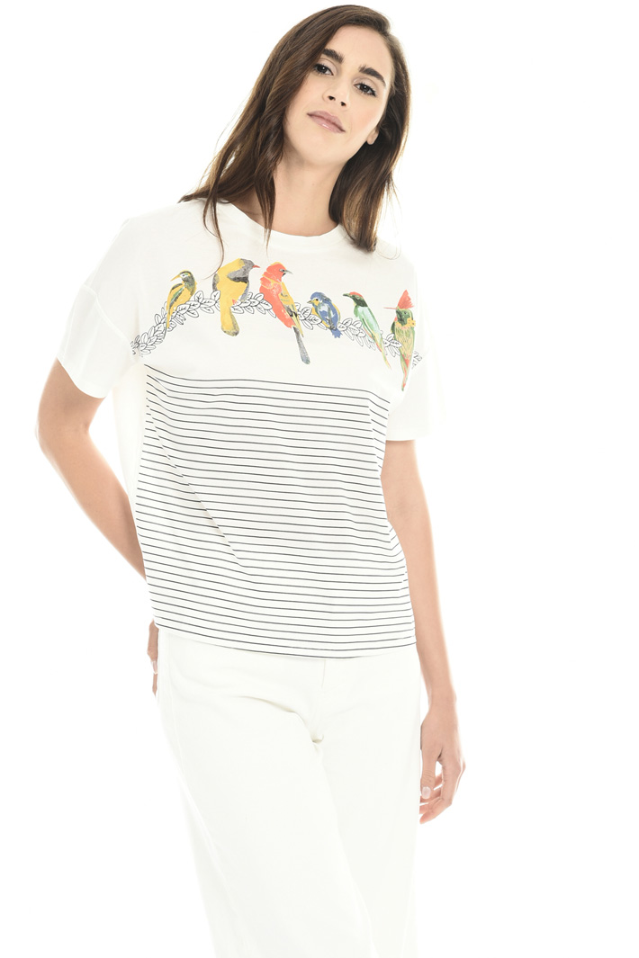 Cotton jersey T-shirt Intrend Cotton jersey T-shirt Intrend
