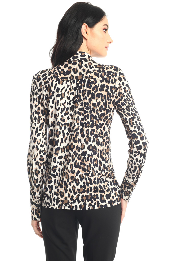 Printed jersey shirt Intrend Printed jersey shirt Intrend