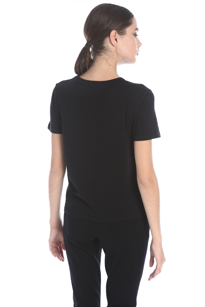 Embroidered jersey T-shirt Intrend Embroidered jersey T-shirt Intrend