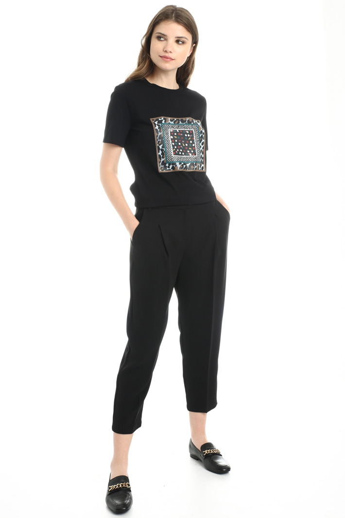 T-shirt in jersey di cotone Intrend T-shirt in jersey di cotone Intrend