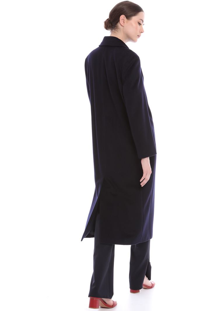 Peaked lapel wool coat Intrend Peaked lapel wool coat Intrend