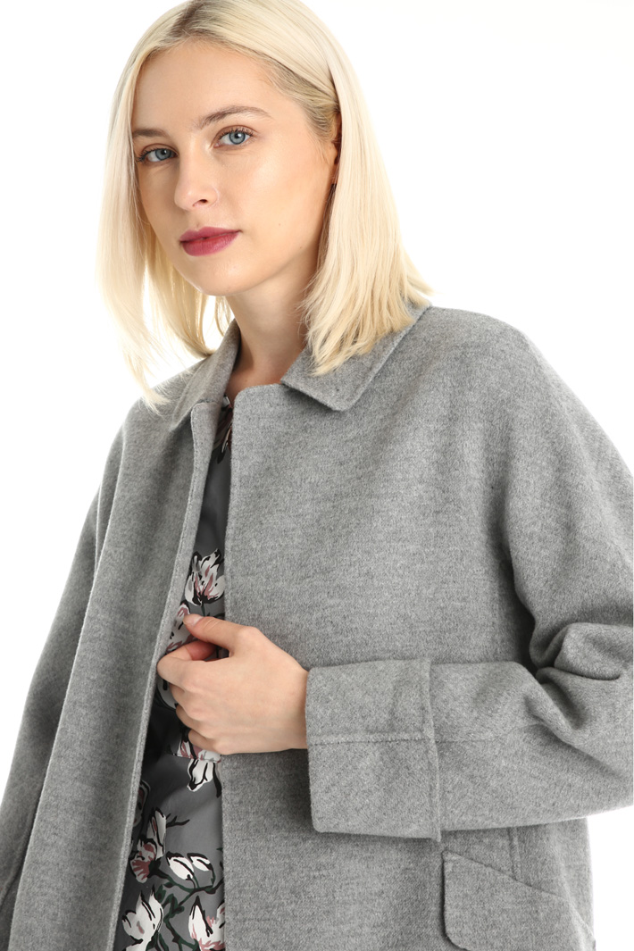 Wool and angora coat Intrend Wool and angora coat Intrend