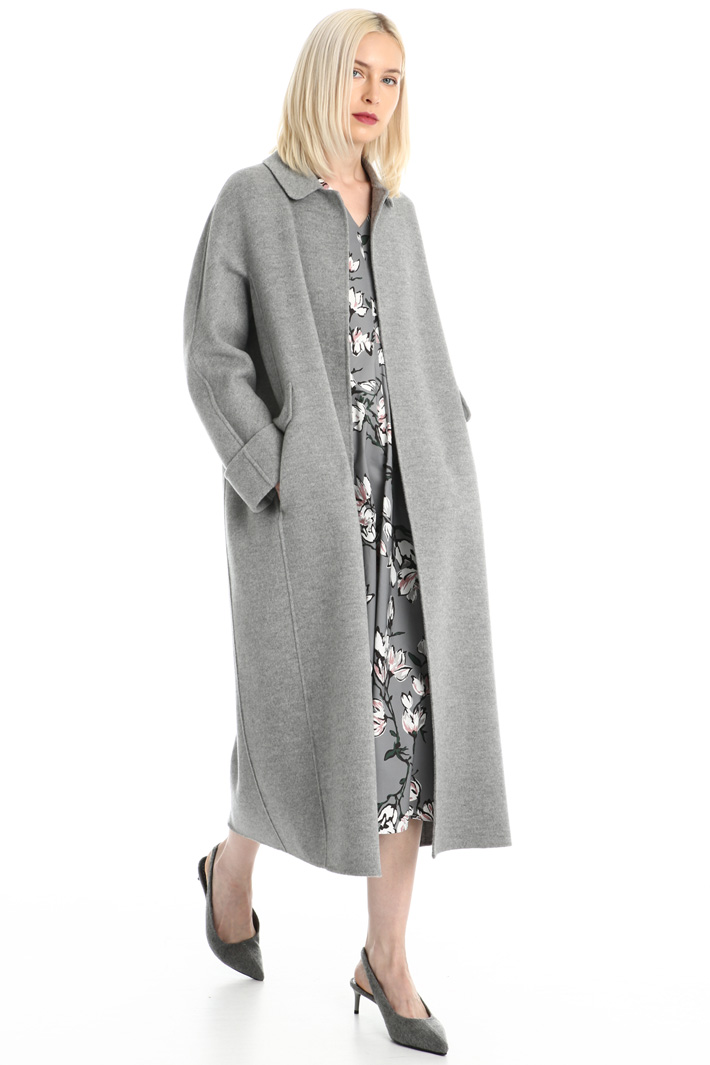 Wool and angora coat Intrend Wool and angora coat Intrend