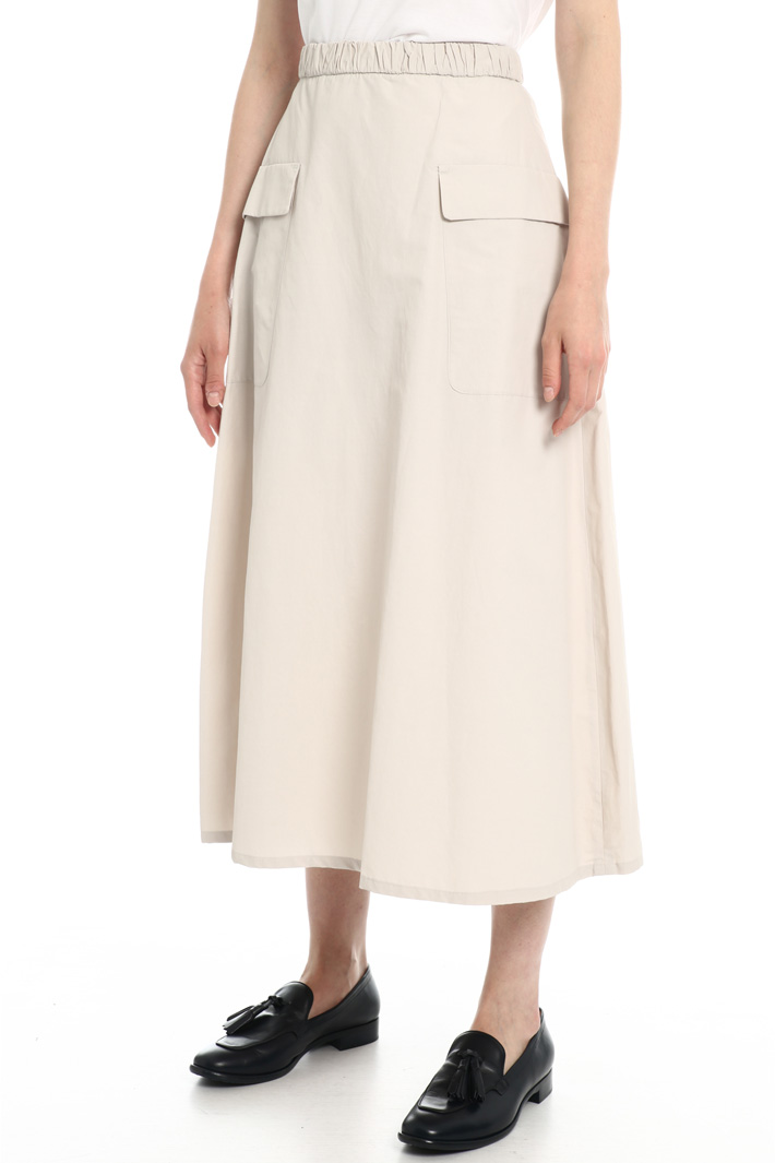 Cotton taffeta skirt Intrend Cotton taffeta skirt Intrend