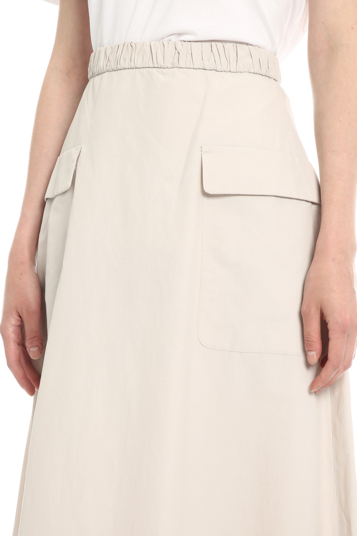 Cotton taffeta skirt Intrend Cotton taffeta skirt Intrend