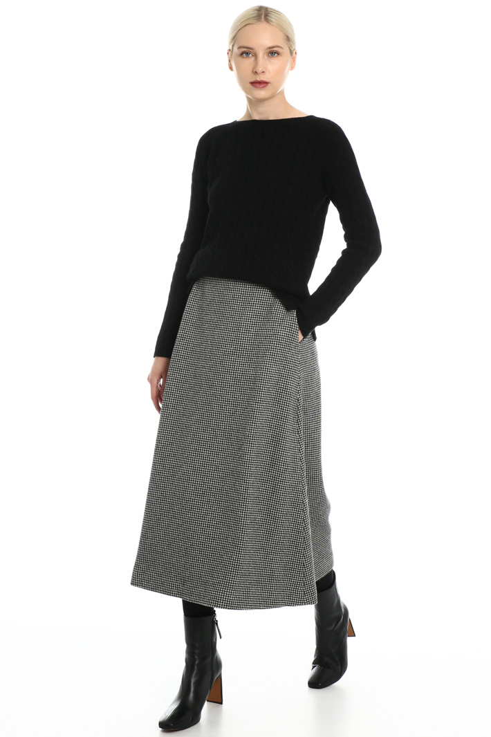 Yarn dyed skirt Intrend Yarn dyed skirt Intrend