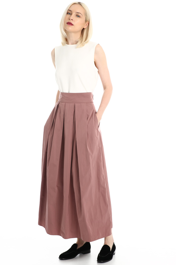 Pleated taffeta skirt Intrend Pleated taffeta skirt Intrend