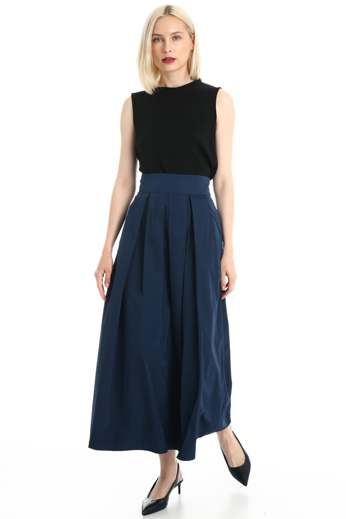 Pleated taffeta skirt Intrend Pleated taffeta skirt Intrend