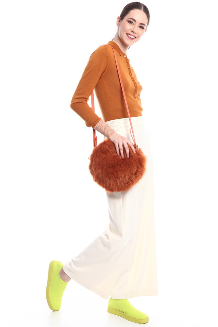 Stretch wide leg trousers Intrend Stretch wide leg trousers Intrend
