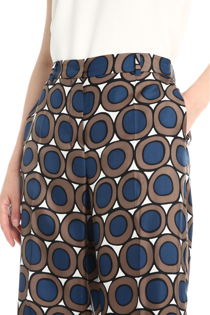 Silk twill trousers Intrend Silk twill trousers Intrend