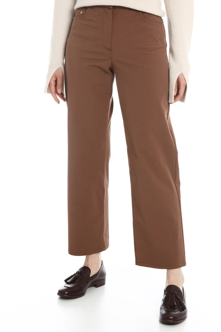 Stretch gabardine trousers Intrend Stretch gabardine trousers Intrend