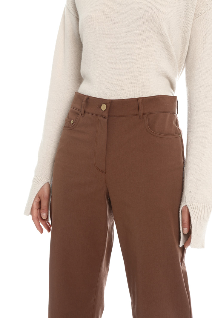 Stretch gabardine trousers Intrend Stretch gabardine trousers Intrend