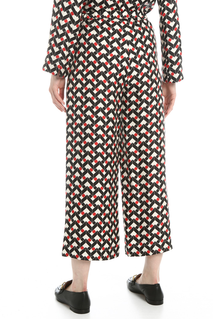 Silk twill trousers Intrend Silk twill trousers Intrend