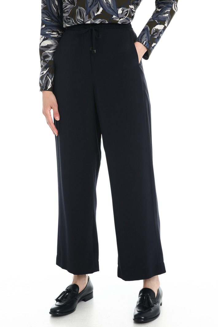 Silk crepe de chine trousers Intrend Silk crepe de chine trousers Intrend