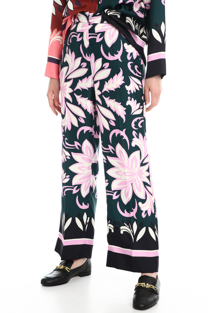 Silk twill trousers Intrend Silk twill trousers Intrend