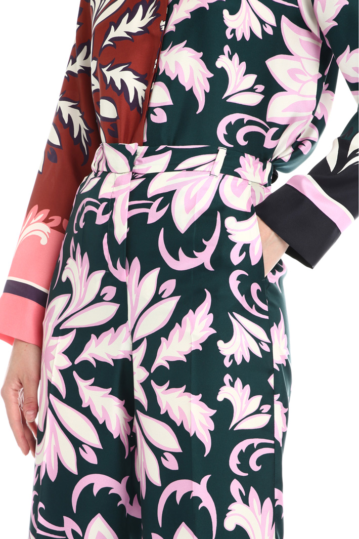 Silk twill trousers Intrend Silk twill trousers Intrend