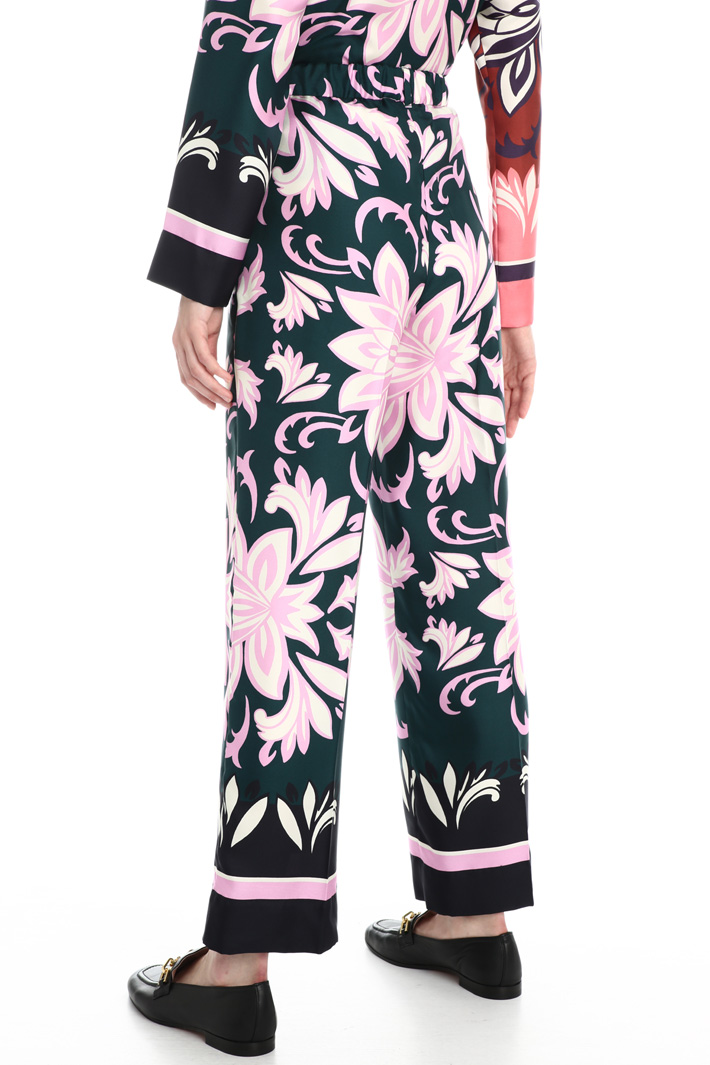Silk twill trousers Intrend Silk twill trousers Intrend
