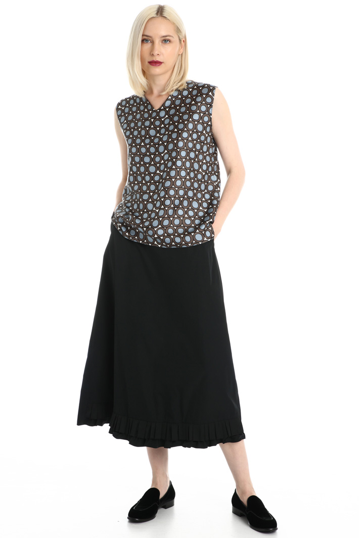 Reversible silk twill top Intrend Reversible silk twill top Intrend