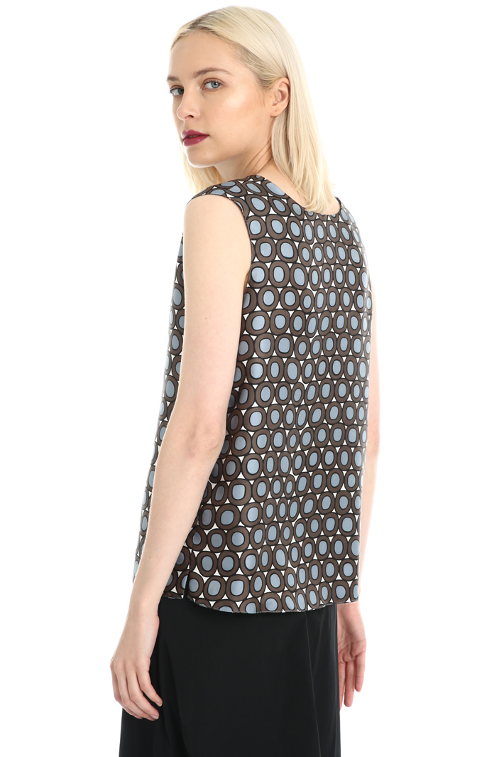 Reversible silk twill top Intrend Reversible silk twill top Intrend