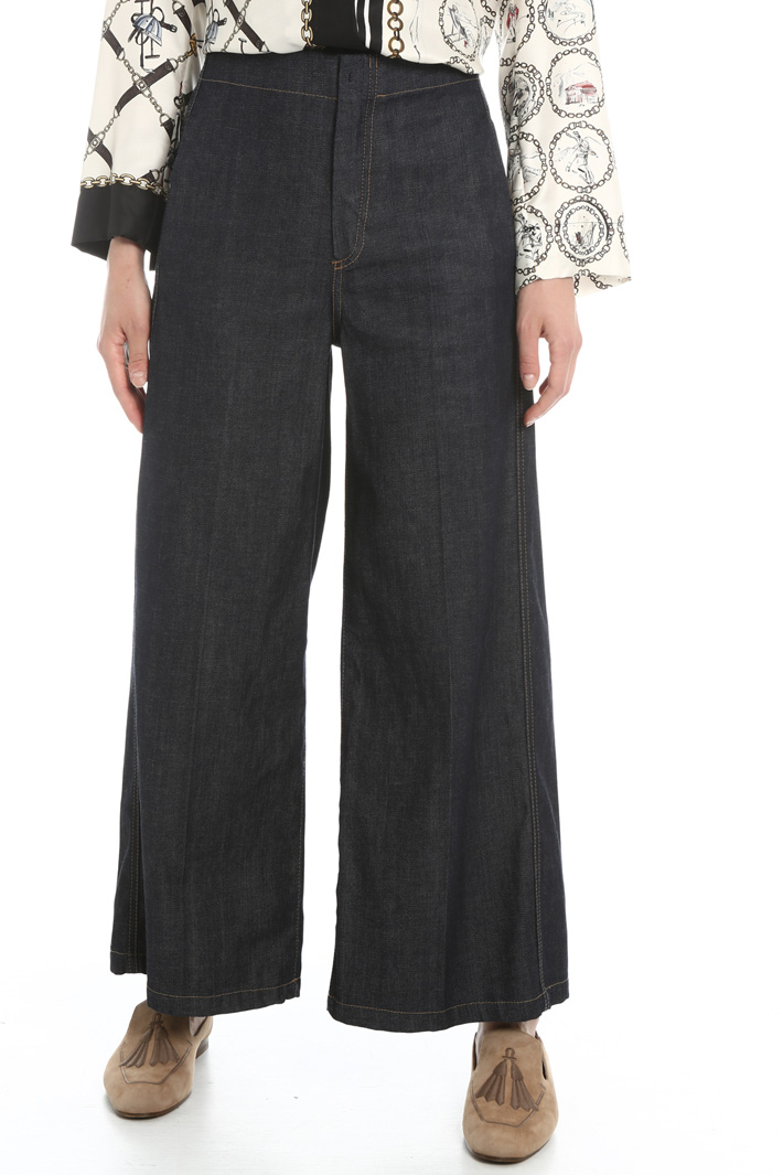 Wide-leg denim jeans Intrend Wide-leg denim jeans Intrend