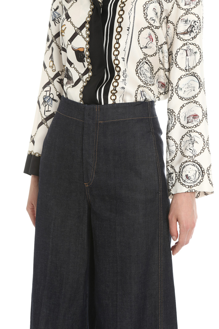 Wide-leg denim jeans Intrend Wide-leg denim jeans Intrend