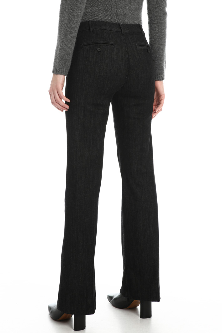 Wide-leg denim trousers Intrend Wide-leg denim trousers Intrend