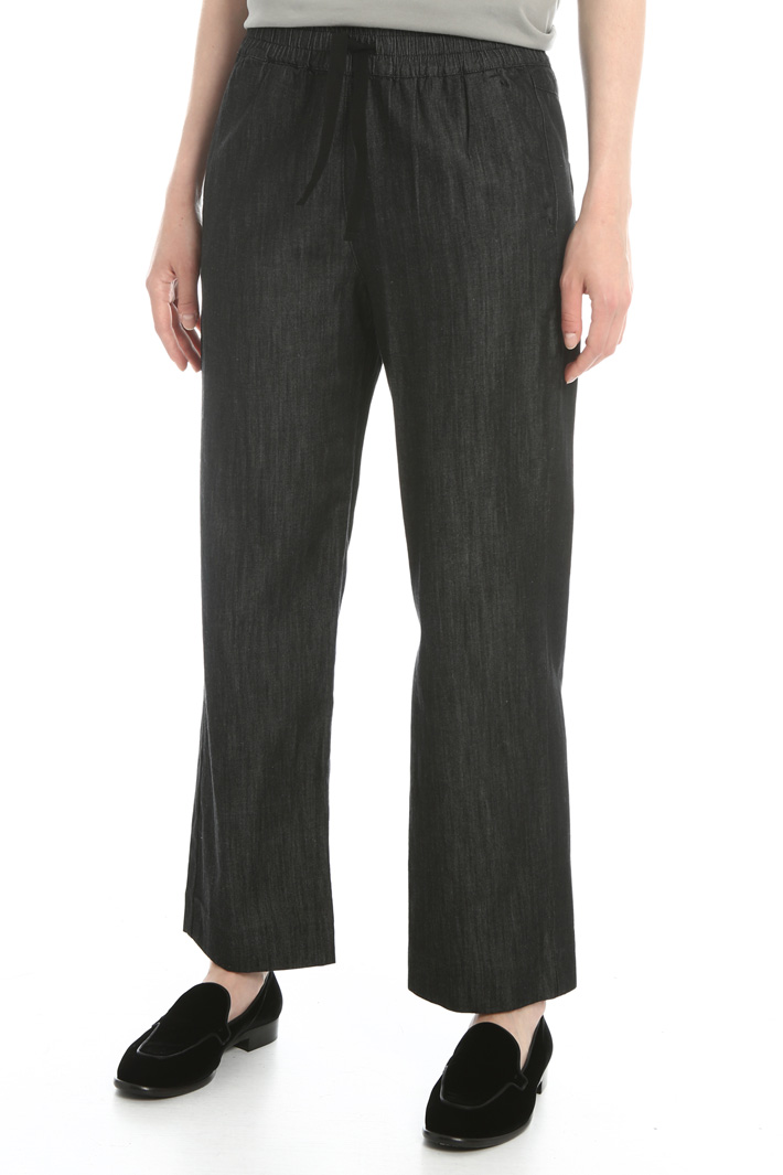 Light denim trousers Intrend Light denim trousers Intrend