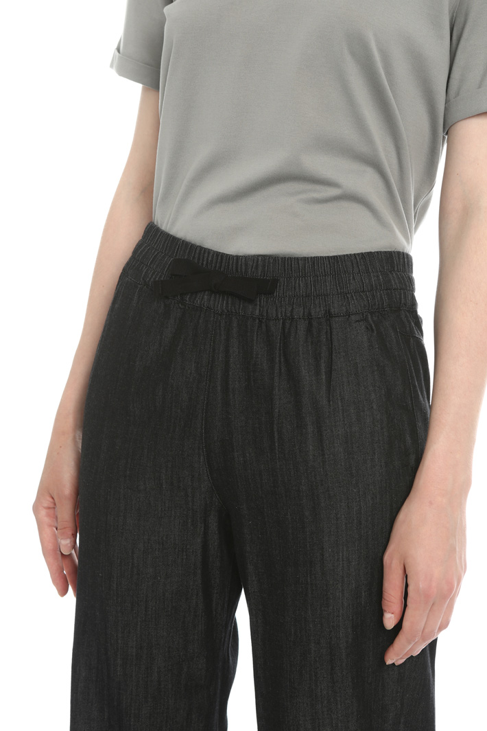 Light denim trousers Intrend Light denim trousers Intrend