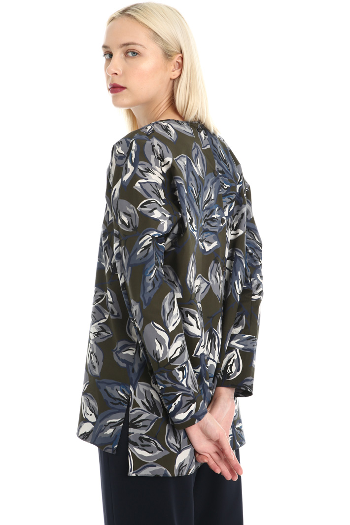 Cotton poplin blouse Intrend Cotton poplin blouse Intrend