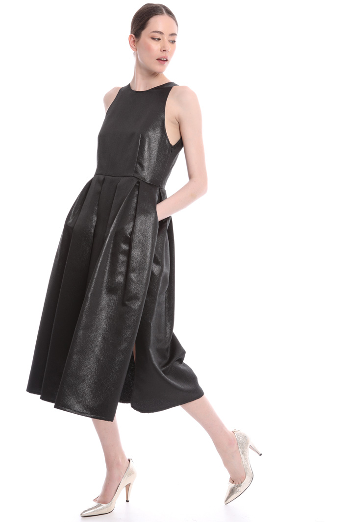 Lamé princess-line dress Intrend Lamé princess-line dress Intrend
