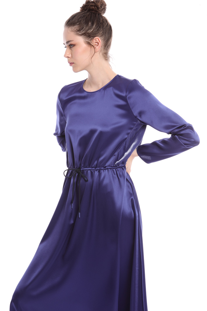 Satin and velvet dress Intrend Satin and velvet dress Intrend