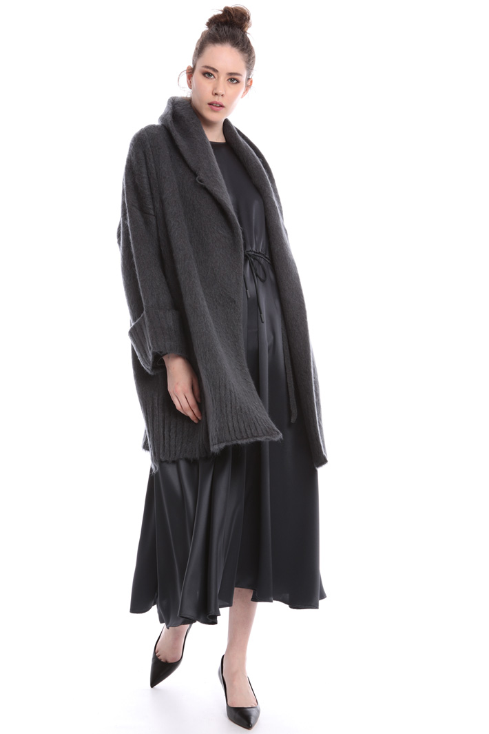 Satin and velvet dress Intrend Satin and velvet dress Intrend