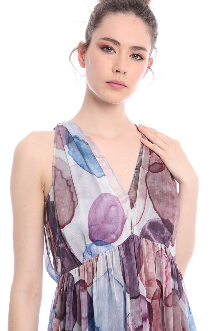 Fluid creponne maxi dress Intrend Fluid creponne maxi dress Intrend
