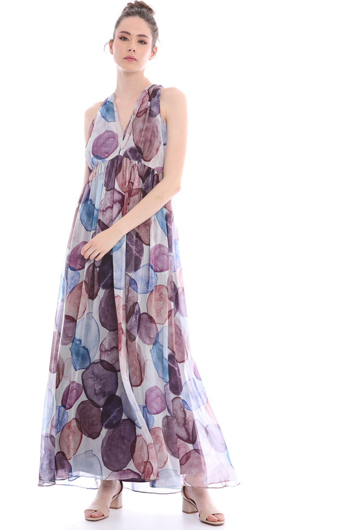 Fluid creponne maxi dress Intrend Fluid creponne maxi dress Intrend