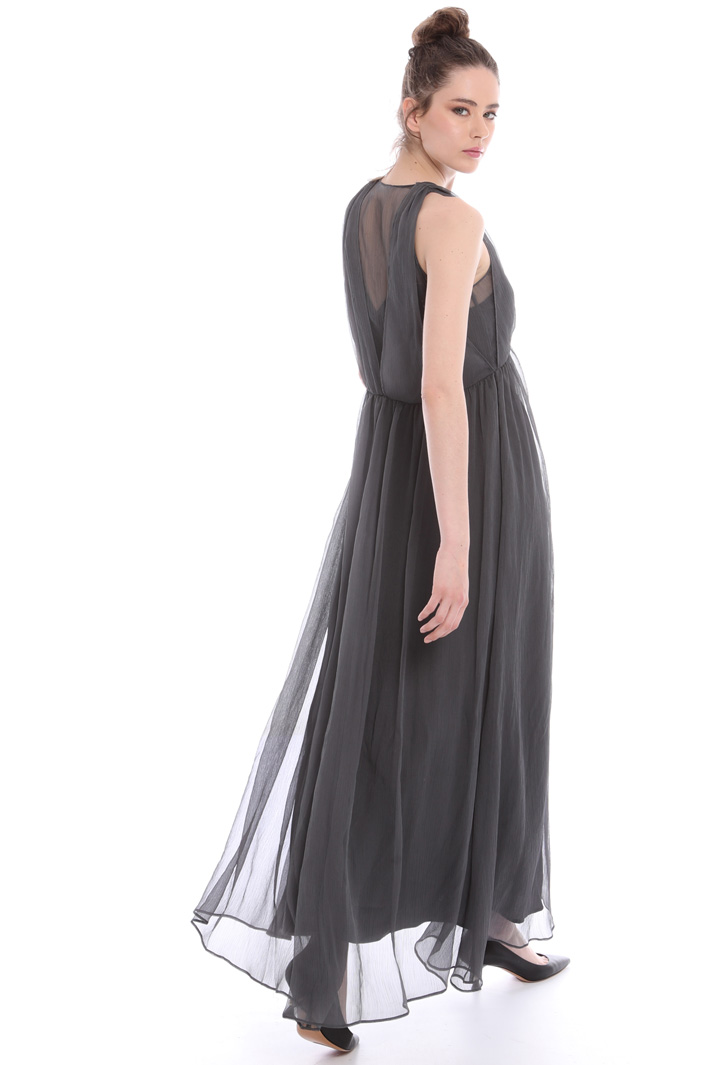 Fluid creponne maxi dress Intrend Fluid creponne maxi dress Intrend
