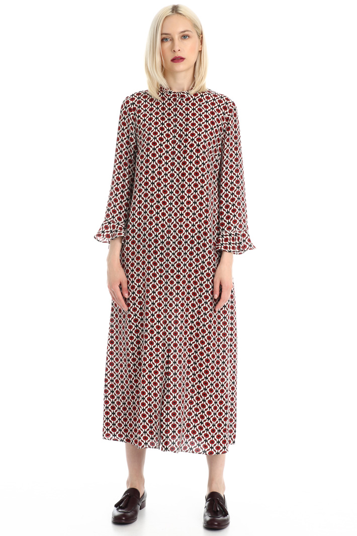 Silk crepe de chine dress Intrend Silk crepe de chine dress Intrend