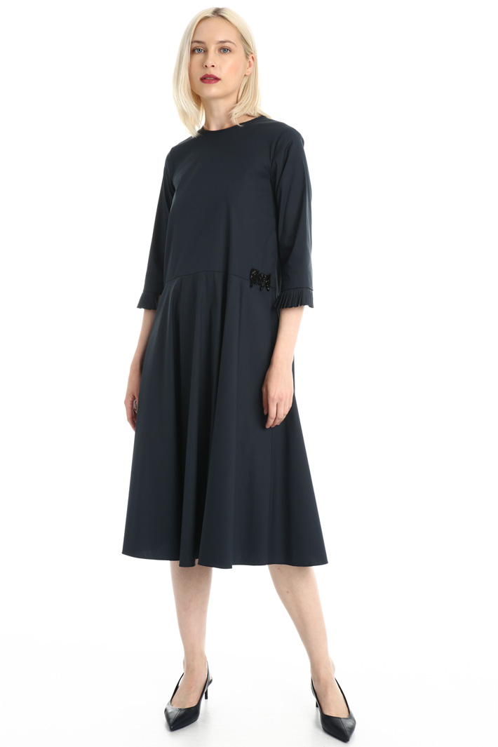 Cotton poplin dress Intrend Cotton poplin dress Intrend