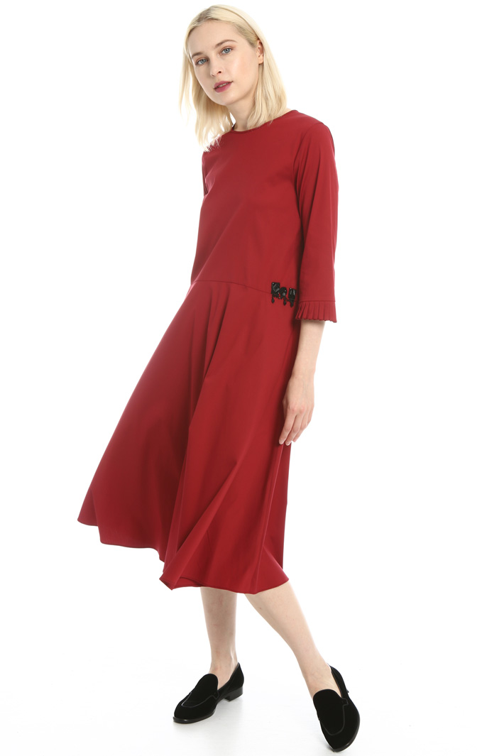 Cotton poplin dress Intrend Cotton poplin dress Intrend