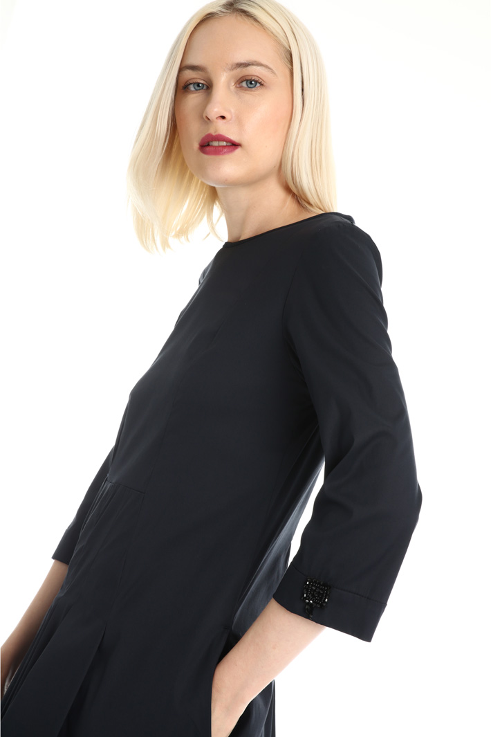 Stretch poplin dress Intrend Stretch poplin dress Intrend