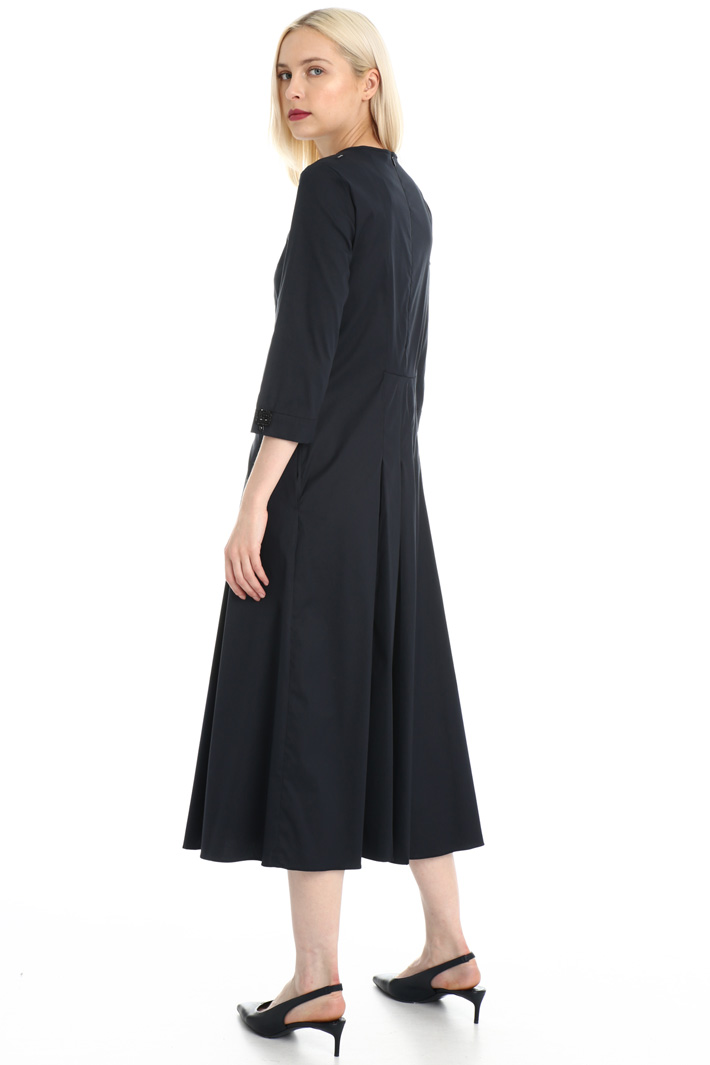 Stretch poplin dress Intrend Stretch poplin dress Intrend
