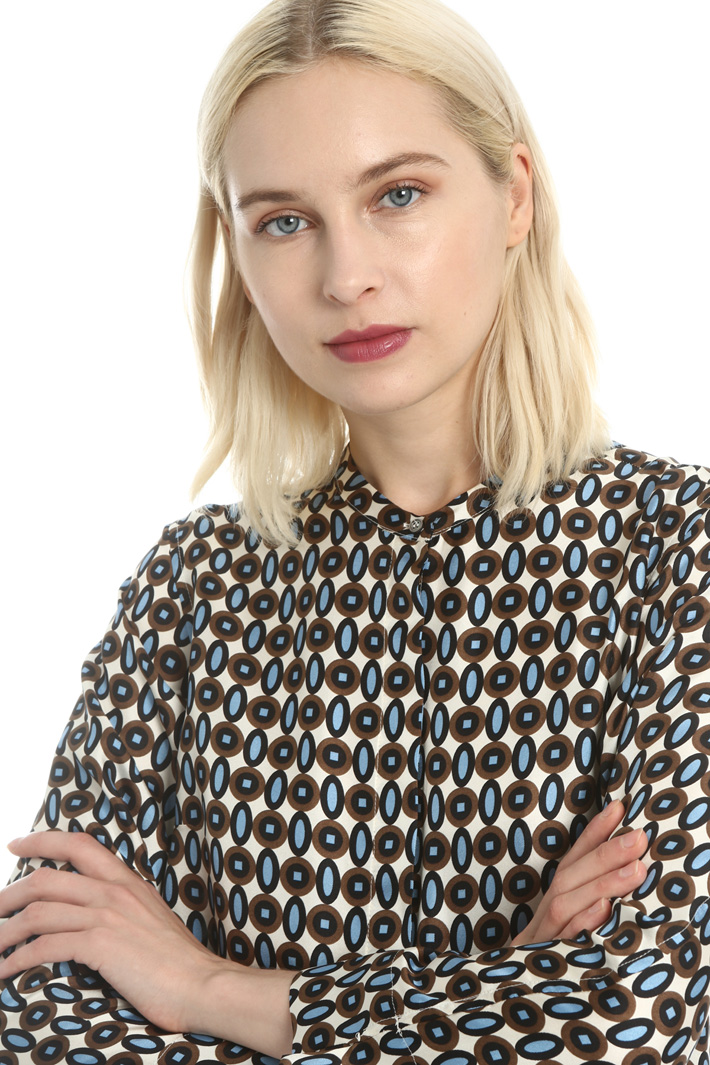 Chemisier in twill di seta Intrend Chemisier in twill di seta Intrend