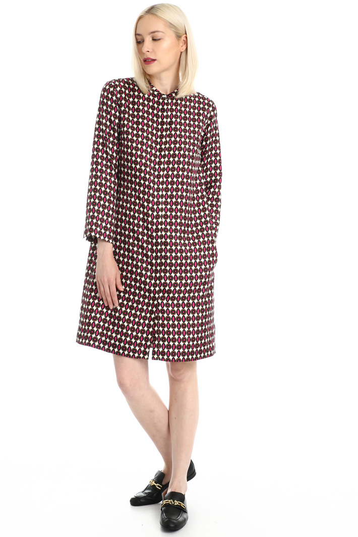 Silk twill dress Intrend Silk twill dress Intrend