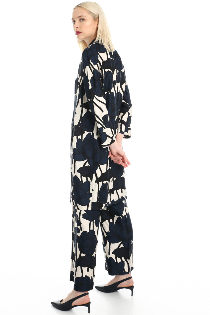 Silk twill tunic Intrend Silk twill tunic Intrend