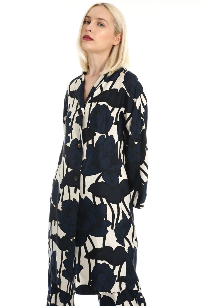 Silk twill tunic Intrend Silk twill tunic Intrend